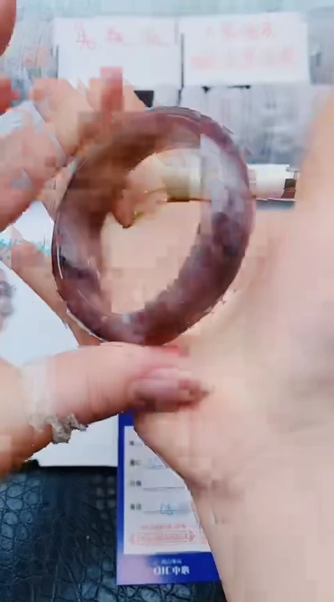 未镶嵌手镯石英质玉x271+55-56