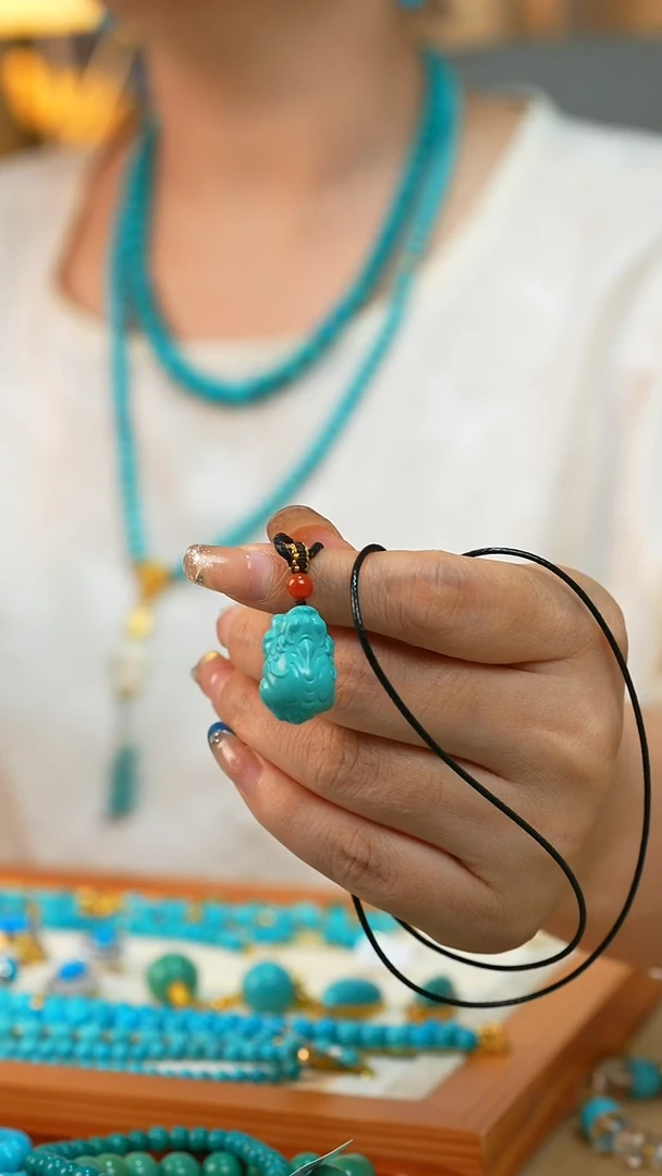 绿松石未镶嵌吊坠·多样性发一