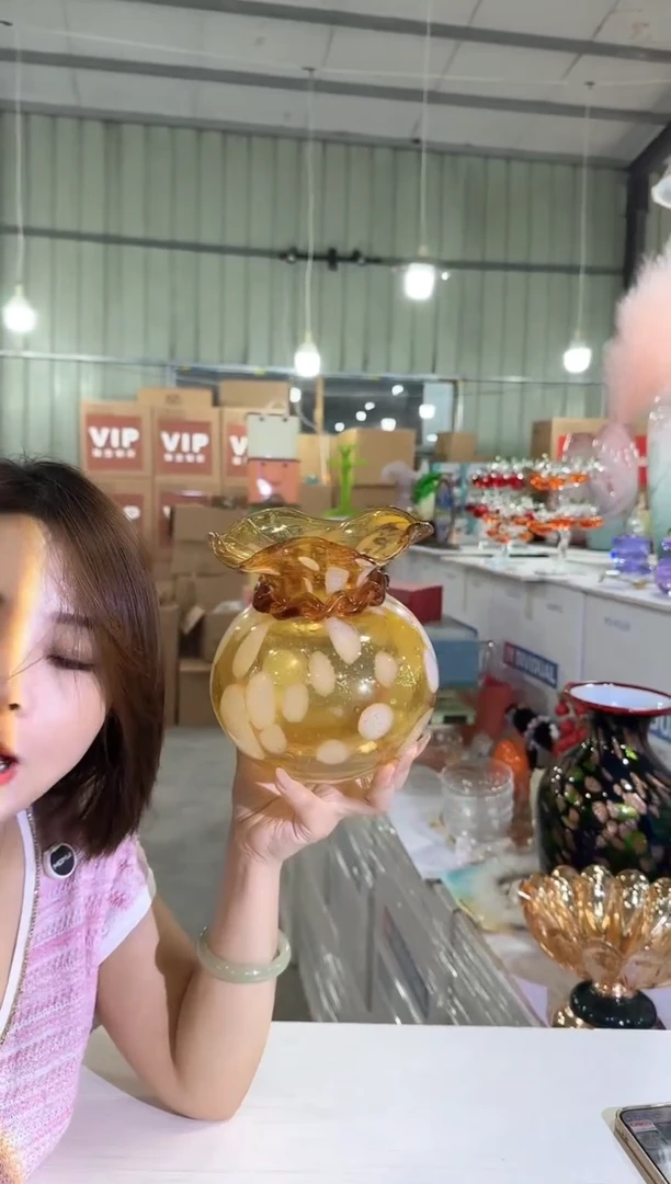 琉璃优选花瓶花器D-早13