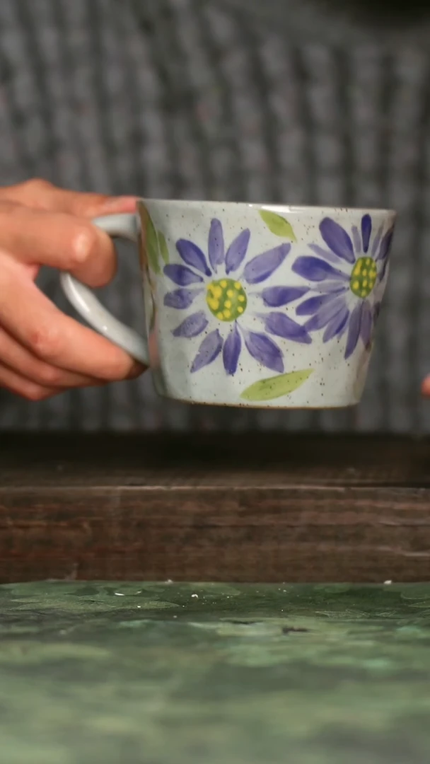 【闪购商品】青诗集手工手绘瓷器