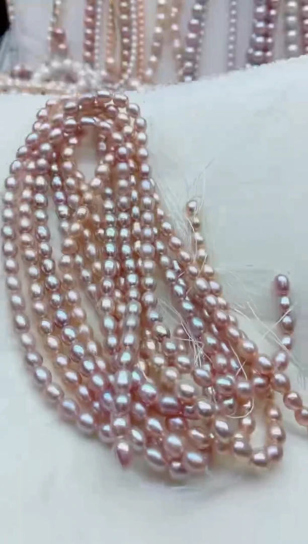 未镶嵌淡水珍珠裸珠无扣头多样性发其一，非无暇