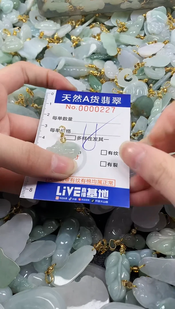 颈饰未镶嵌翡翠纯天然a货`翡翠