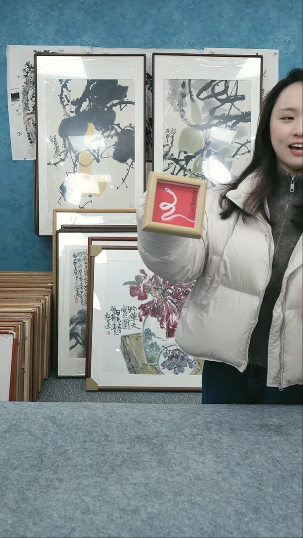 【闪购商品】国画12*12本土老师小摆台