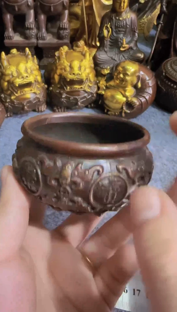 老黄黄铜摆件装饰品