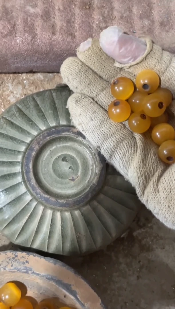 瓷片手工，手绘，陶瓷15