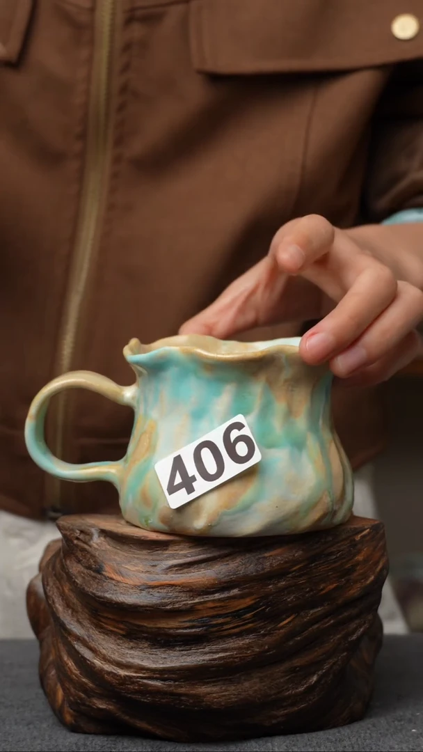 杯子406景德镇手创颜色釉杯（食品级）