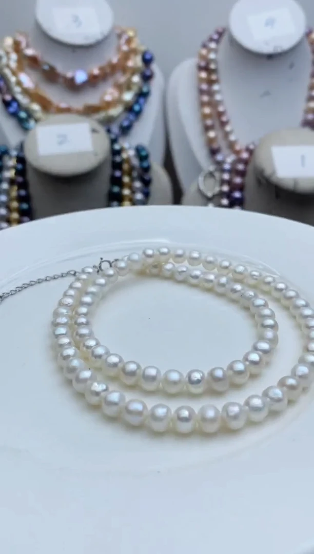 【闪购商品】淡水珍珠颈饰未镶嵌0317