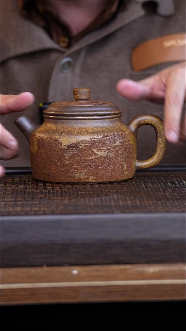 茶壶紫砂宜兴手工原矿紫砂壶001