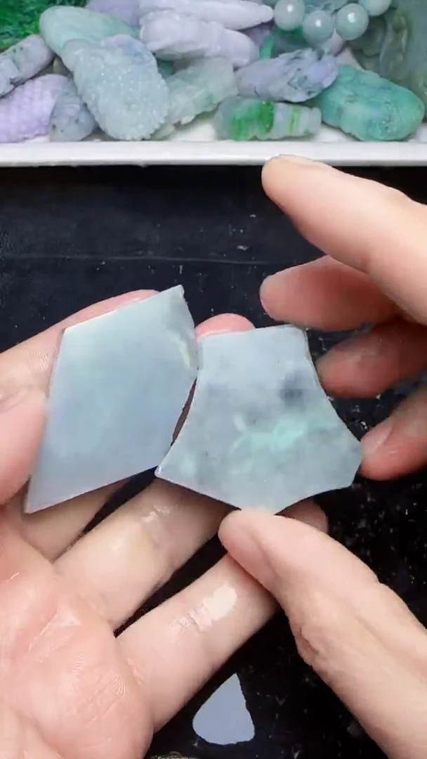 未镶嵌挂件翡翠048