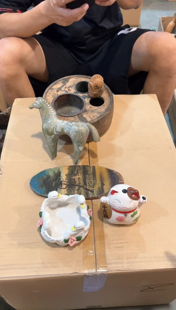 A1417中古瓷器 茶器周边/1堆