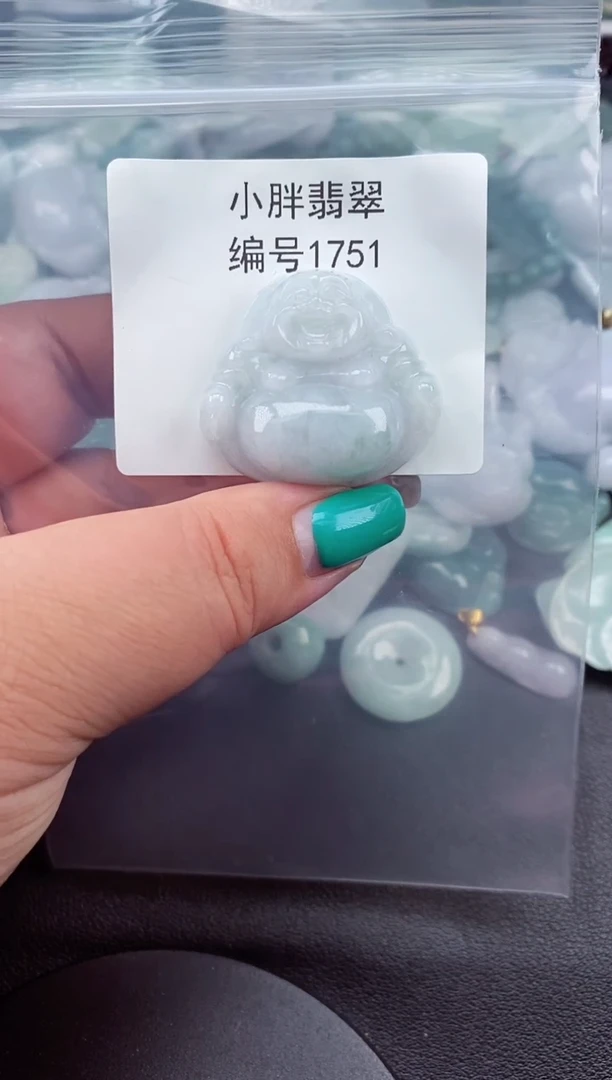 颈饰未镶嵌翡翠缅甸天然A货翡翠1751