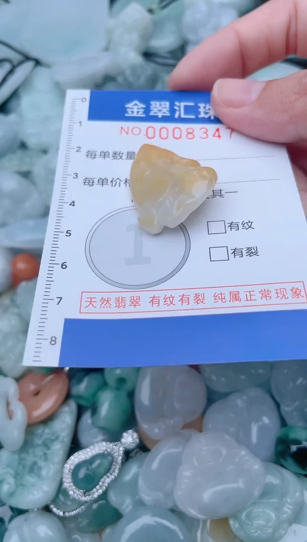 颈饰未镶嵌翡翠8347