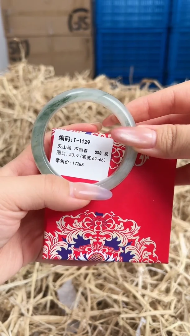 未镶嵌手镯石英质玉T-1129