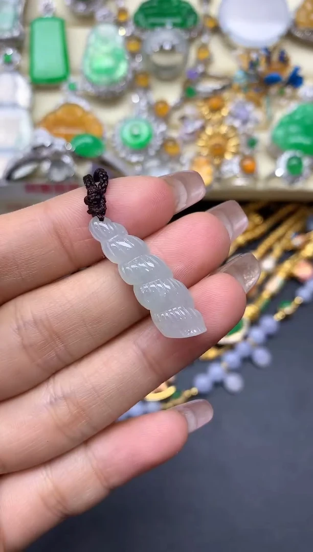 颈饰未镶嵌翡翠36-中国好珍宝