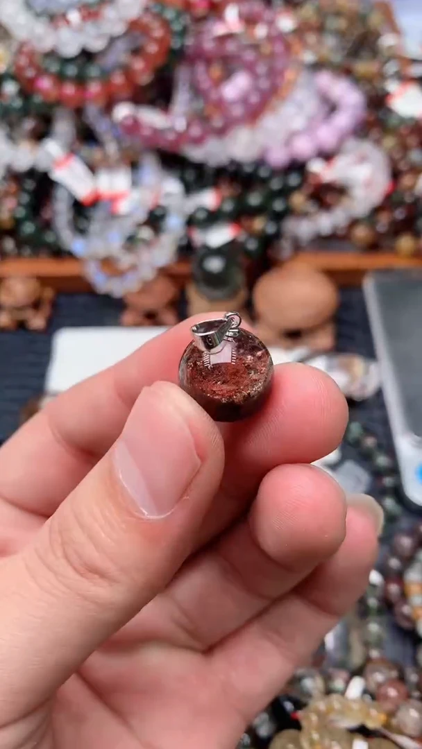 【闪购商品】水晶吊坠(赠链)合金117