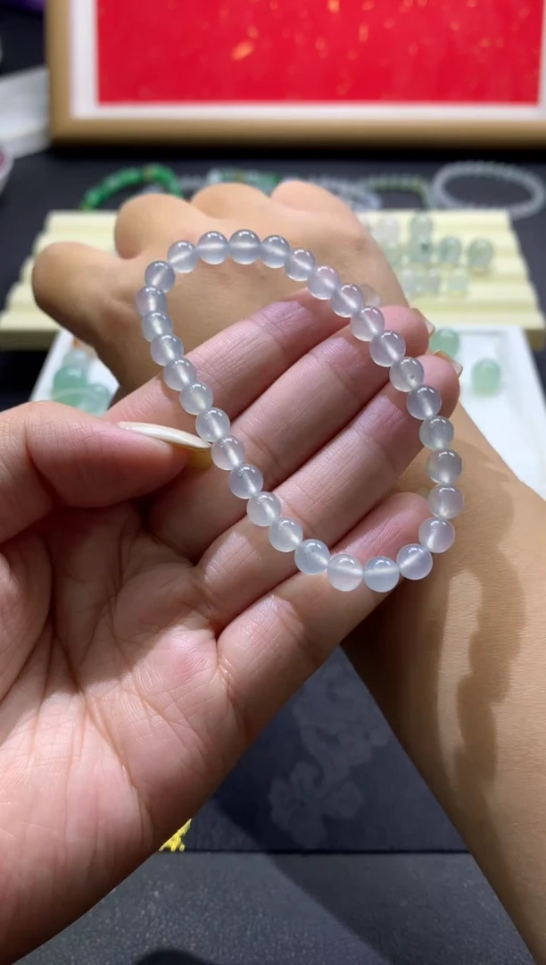 未镶嵌定制翡翠卡5.8-6mm+