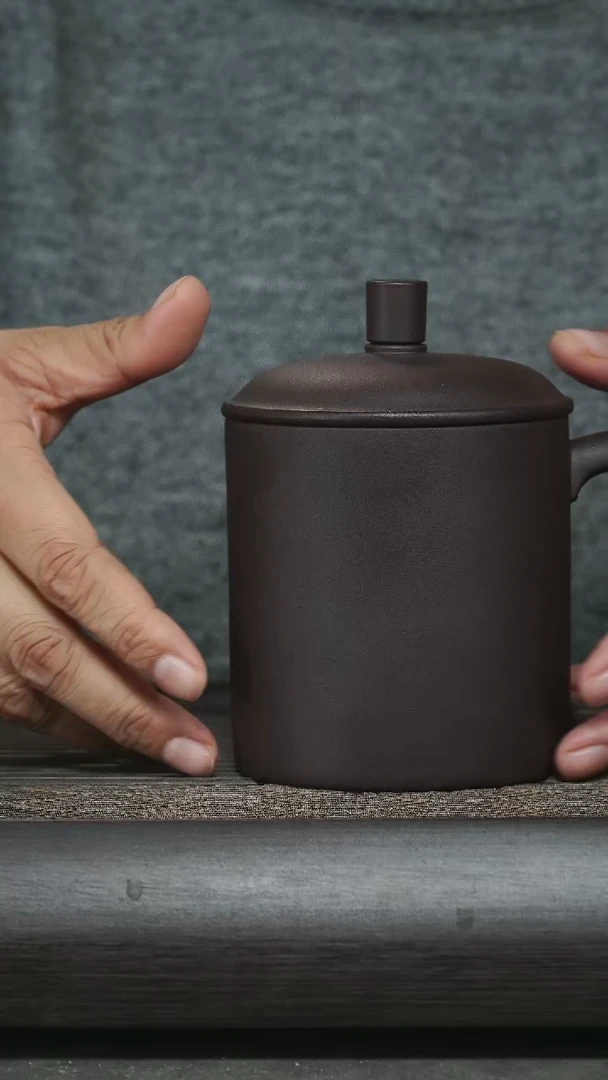 【闪购商品】紫砂茶杯直筒大福杯@@GB00147