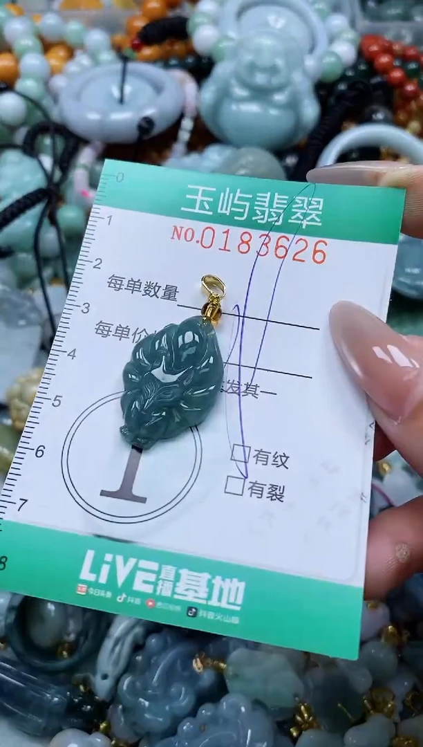翡翠未镶嵌颈饰闪购0183626