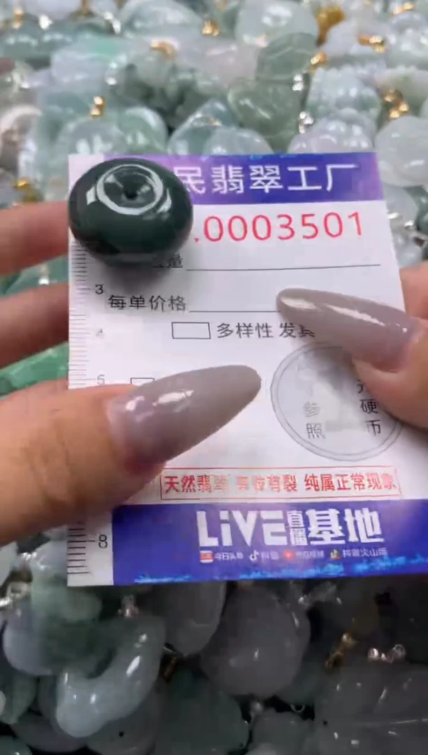 颈饰未镶嵌翡翠3501