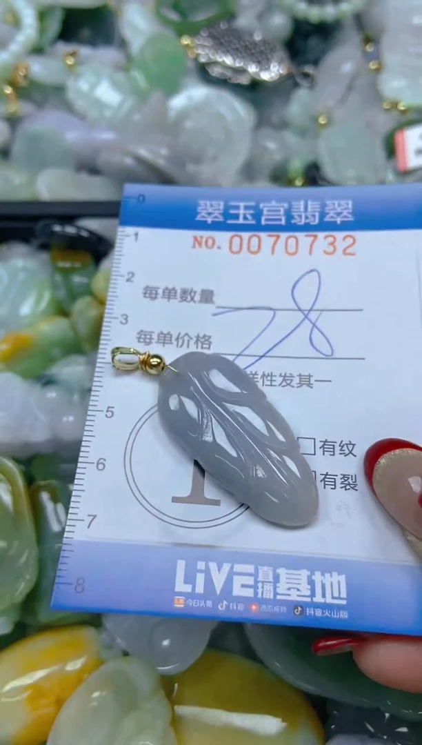 【闪购商品】翡翠颈饰未镶嵌闪购0070732