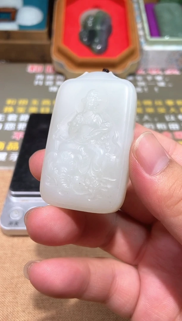 颈饰未镶嵌和田玉多样性拍一发一2410