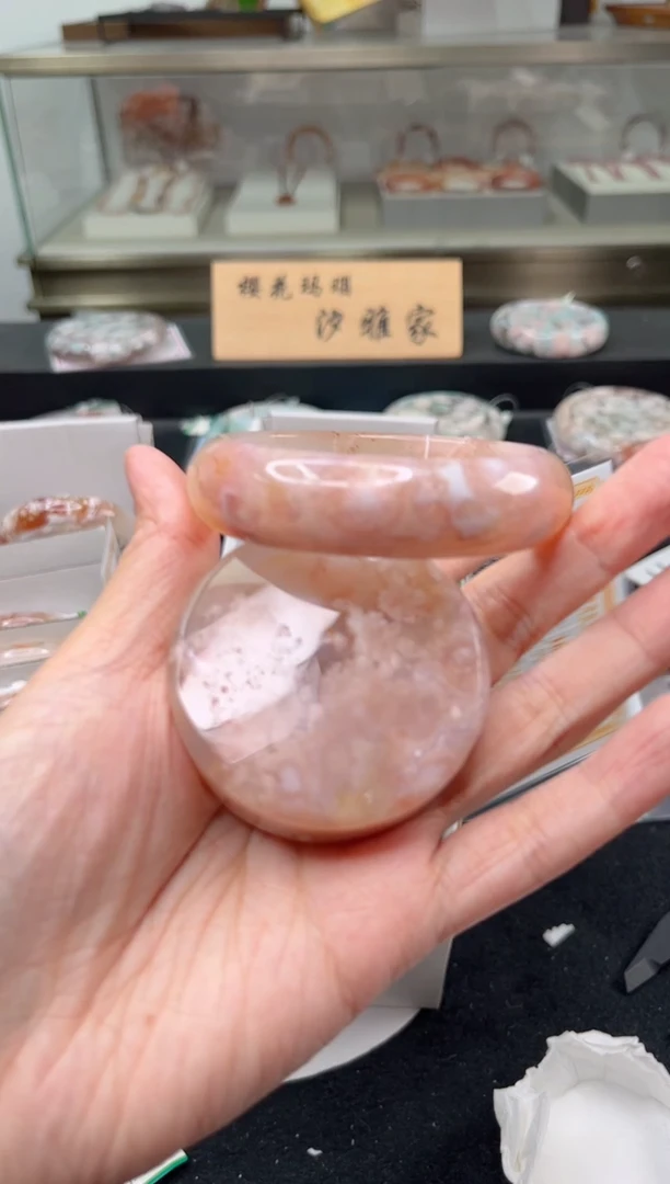 未镶嵌手镯石英质玉57圈口（赠品镯心）616172
