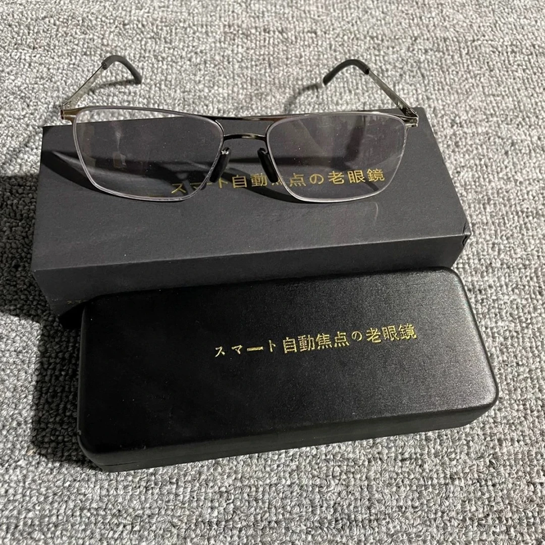 【佐】家通用防蓝光自动焦点自适应老花镜