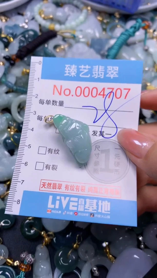 颈饰未镶嵌翡翠4707