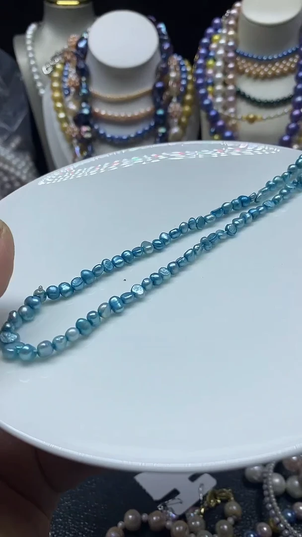 颈饰未镶嵌淡水珍珠多人
