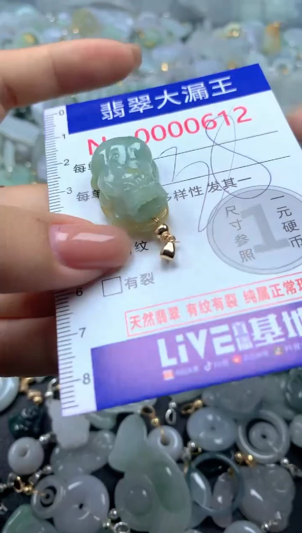 颈饰未镶嵌翡翠612