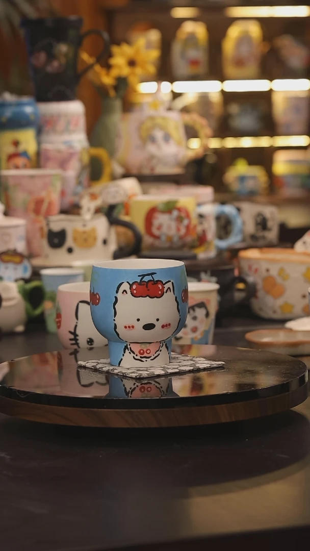 景德镇釉下彩绘设计师款式陶瓷