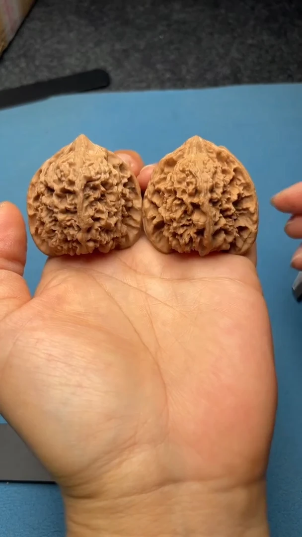 桃核把件w105  满天星 41尺