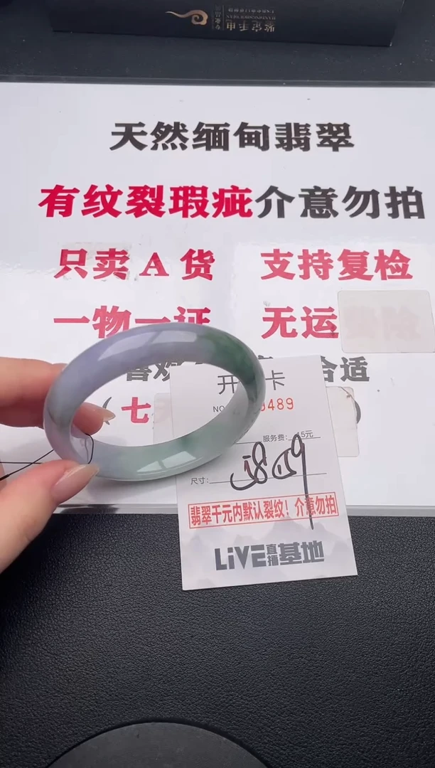 未镶嵌手镯翡翠89