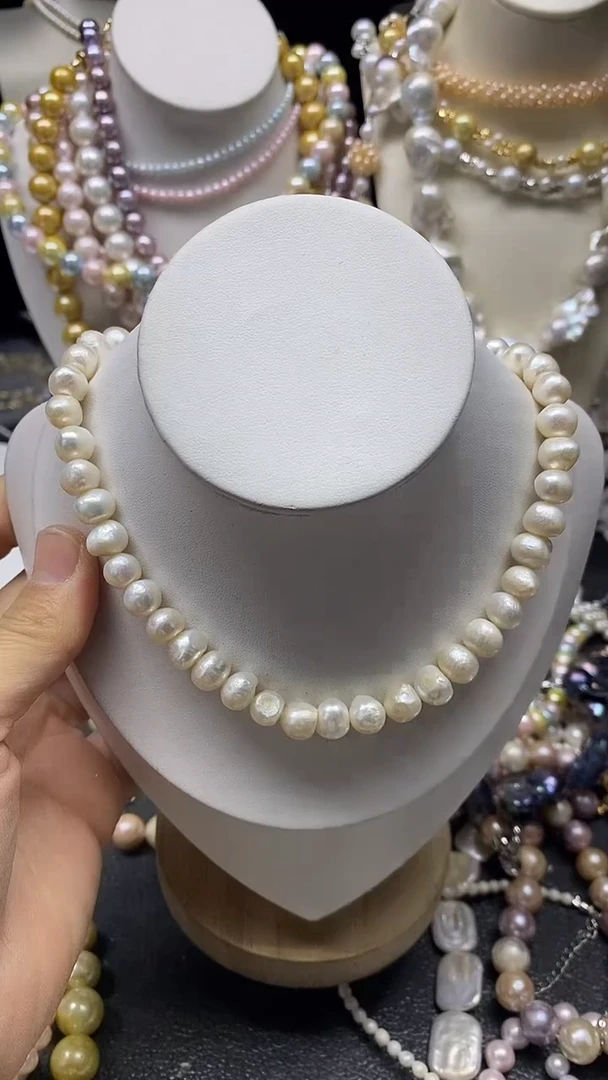 颈饰未镶嵌淡水珍珠多人