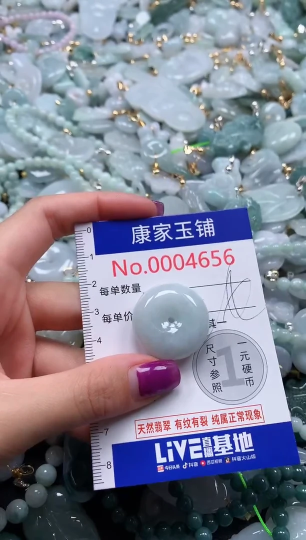 颈饰未镶嵌翡翠4656