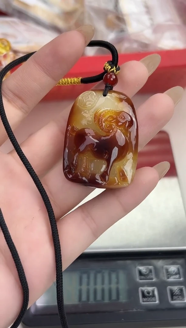 裸石琥珀未镶嵌天然琥珀蜜蜡吊坠