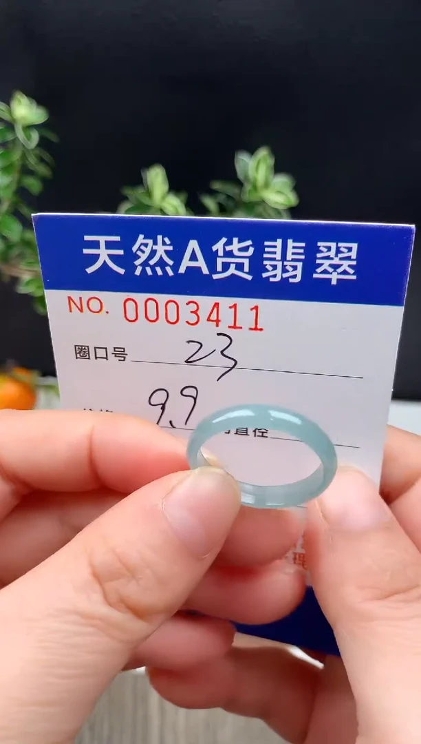 未镶嵌戒指翡翠23#