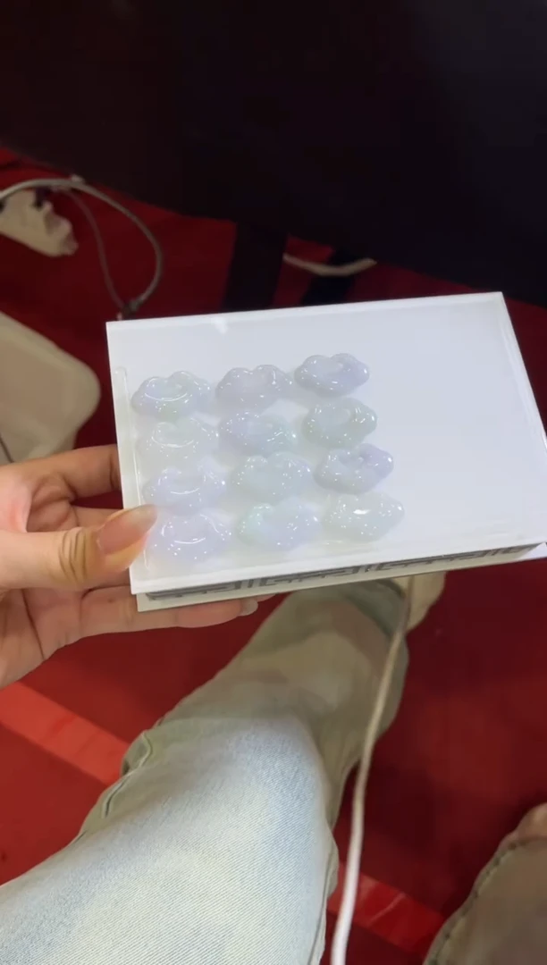 颈饰未镶嵌翡翠T170 多样性发一件/配绳子