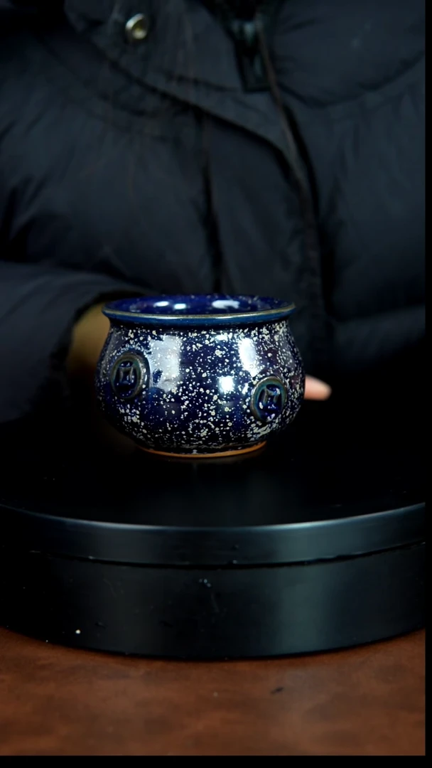 117号/禹州神垕特产】原矿原产地钧瓷茶具