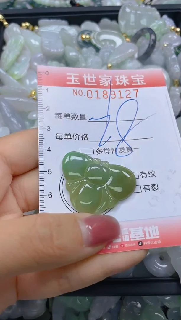 【闪购商品】翡翠颈饰未镶嵌闪购0189127