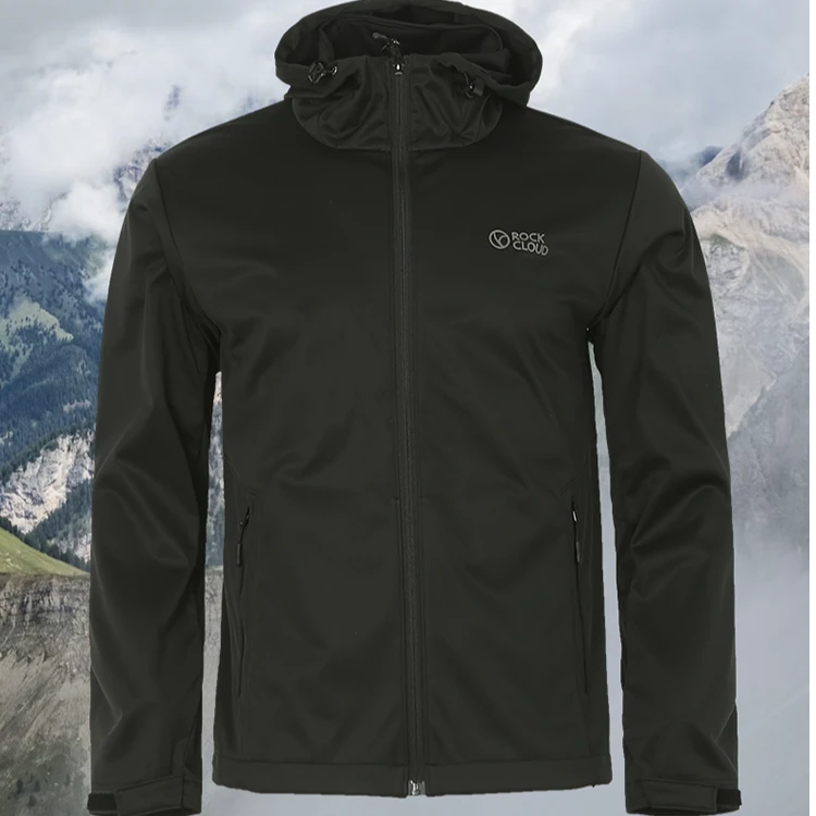 RockCloud/岩云运动户外男士休闲透气连帽开衫拉链M2夹克衣
