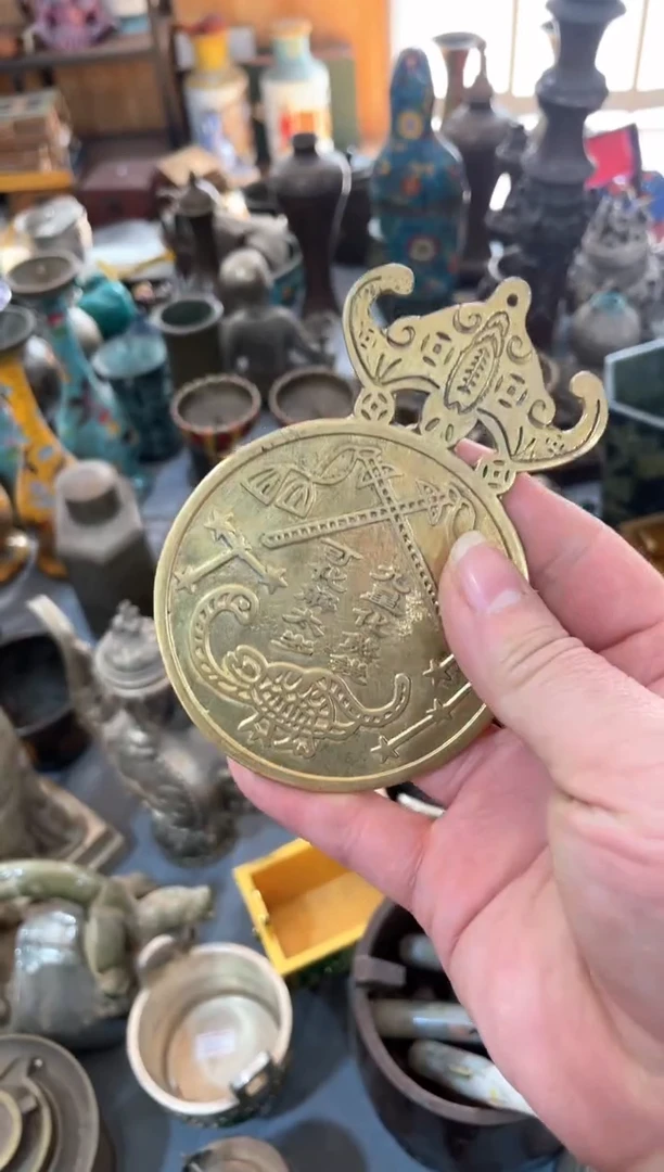 【闪购商品】1宫廷影视老旧工艺摆件