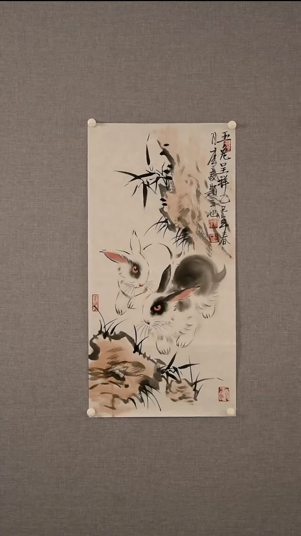 国画战**胜李老师-花鸟-一平尺-01