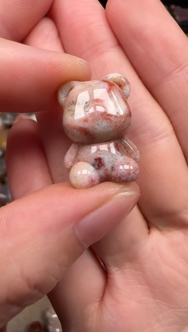 硅化珊瑚（珊瑚玉）未镶嵌颈饰333