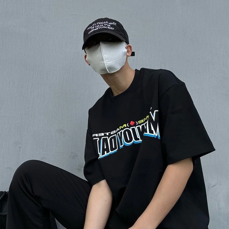 【PC】潮牌ME涂鸦款百棉短袖 男女同款