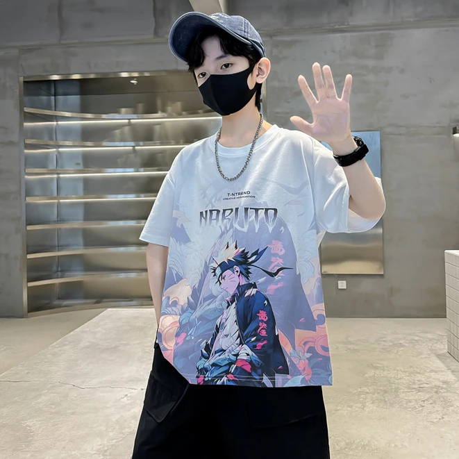 【高品质】男童短袖T恤儿童t恤衫新款中大童服装韩版洋气上衣夏款