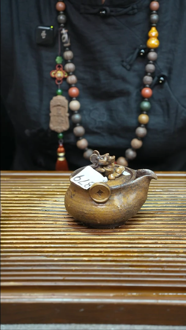 万古烧粗陶手工茶具