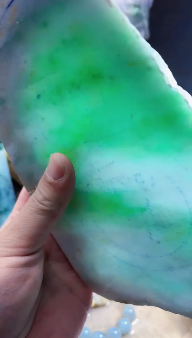 未镶嵌挂件翡翠A货张麦9124