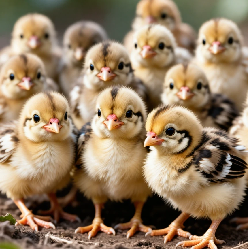 【活体】红瑶鸡 宠物鸡 体态圆润 黄花白色 庭院观赏鸡