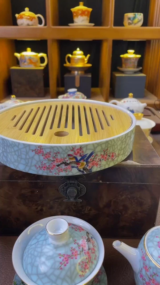 喜鹊茶盘*********